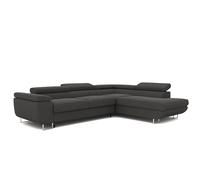 Canapé d’Angle Convertible Version Droite 274 x 203 cm | 274 x 203 cm, Rangement pratique, Finition lisse, Salon et nuit, Version droite