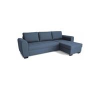 Canapé d angle fi e réversible 4 places Tissu L245 P150 H86 cm HAMILTON Fabriqué