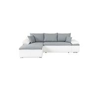 Canapé d angle réversible con ible 3 places Coffre Simili et tissu CELINA L 274 P
