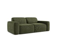 Canapé d'angle 2,5 places modulaire gauche en tissu texturé - OMAO