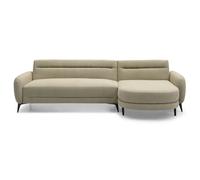 Canapé d'Angle Convertible Milan 283cm Taupe