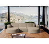 Canapé d'angle de jardin, canapé convertible, canapé d'angle en U Studio de design Modena U Patio Beige