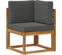 vidaXL Canapé d'angle extérieur Bois d'Acacia Massif 900466