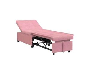 Canape dangle droit convertible haba trading b.v. allier 1 places en velours noir