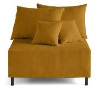 Lisa design Edinburg module canapé - Jaune