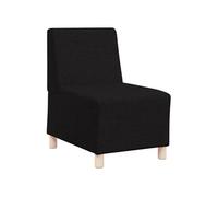 Canape dangle droit fixe haba trading b.v. ALLURE 3 places en tissu noir noir