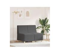 Canape dangle droit fixe haba trading b.v. venlo 2 places en velours cotele gris