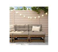 Canape dangle droit fixe maximum moment 2 places en tissu marron