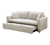 Canapé 3 Places Convertible Zolan 194cm Beige
