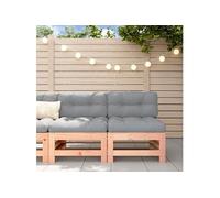 Canape dangle droit fixe minimum 2 places en tissu gris