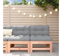 Canape dangle droit fixe Vidaxl minimum 2 places en tissu gris Gris G