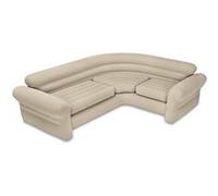 INTEX CORNER SOFA Canapé d'angle 257 x 203 x 76 cm, beige 68575
