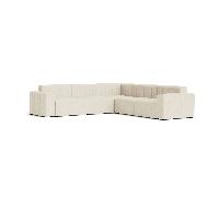 Canapé d'angle modulable Riff WxHxD 277x70x92cm