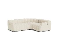 Canapé d'angle modulable Studio 4 WxHxD 230x73x96cm