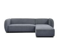 Canapé d'Angle Réversible Bouclette Jerry 287cm Gris