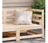 Canapé d'angle - vidaXL - Bois de pin massif - 70x70x67 cm - Utilisation extérieure - Beige