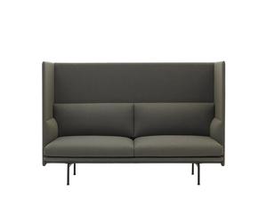 Canapé de 2 places Outline Highback Sofa WxHxD 170x115x76cm