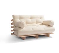 Canapé de jardin 160×200 cm dépliable - Freedom Classic - Pascall Futon Beige