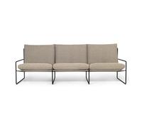 Canapé de jardin de 3 places Desert LxWxH 233x85x78cm/base black powder-coated