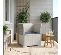 Canapé de jardin look rotin Sièges extérieurs Mobilier contemporain vidaXL vidaX