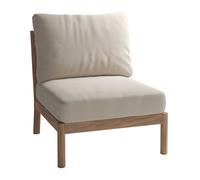 Canapé de jardin module central Skagerak Tradition WxHxD 70x82x78.5cm