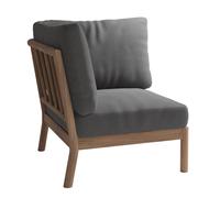 Canapé de jardin module d'angle Skagerak Tradition WxHxD 78.5x82x78.5cm