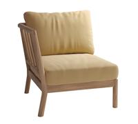 Canapé de jardin module d'extrémité Skagerak Tradition WxHxD 78.5x82x78.5cm
