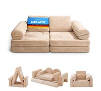 Canapé de jeu pour enfants, 11 pièces, modulaire (beige)
