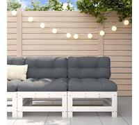 Canapé d'extérieur modulaire en bois massif, idéal pour créer un coin salon sur terrasse, balcon, véranda ou piscine. Résistant aux intempéries, ce meuble est parfait pour se détendre et profiter de m