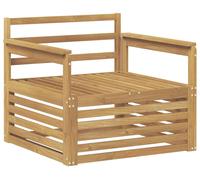 Canapé d'extérieur vidaXL en bois massif d'acacia blanc