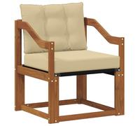 Canapé d'extérieur vidaXL en bois massif d'acacia naturel