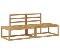 Canapé d'extérieur VidaXL, lot de 2, blanc, 182,5 x 63 x 73 cm
