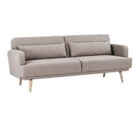 Atmosphera Canapé convertible droit 3 places - Beige