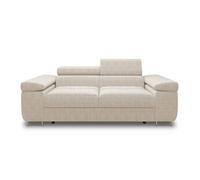 Bestmobilier Canapé droit Pablo - Beige