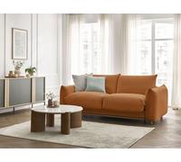 Canapé droit convertible ERNEST ouverture express orange 140x190 BOBOCHIC 3 places 140x190 Orange