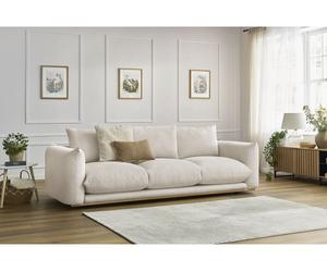 Canapé droit fixe 3 places ERNEST beige BOBOCHIC Beige