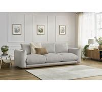 Canapé droit fixe 3 places ERNEST gris clair BOBOCHIC Gris clair