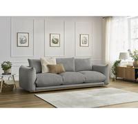 Canapé droit fixe 3 places ERNEST gris foncé BOBOCHIC Gris foncé