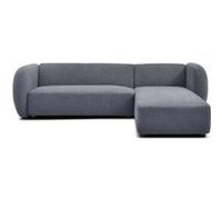 Canapé d'Angle Réversible Bouclette Jerry 287cm Gris