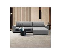 Canapé d'Angle Convertible Marcus 292cm Gris