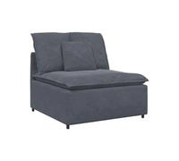 Module de repose-pieds de canapé modulaire gris foncé canapé sectionnel vidaXL