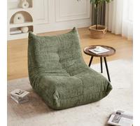 Canapé en chenille Togo - 94 x 71 cm - Fauteuil lounge et chaise d'accent | 94 cm de large, 54,6 cm de profondeur d'assise et housse en chenille, sans montage, fauteuil lounge confortable pour salon
