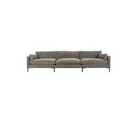 Canapé en tissu gris, 5 places, uni, relax - Zuiver, Summer - 335x101x82 cm