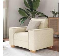 Canapé Fauteuil Lin 60 cm