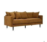 Canapé fixe Candice 3 places 194x96cm beige - Atmosphera Créateur d'intérieur