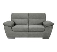Canapé fixe en tissu ""Dallas"" - 169 x 88 x 90 cm - 2 places - Gris