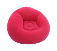 Canapé gonflable - 41 pouces | Canapé en PVC floqué - Chaise de pouf portable pour intérieur extérieur Jardin Camping Voyage RV Parties Utilisation relaxante