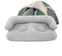 Canapé gonflable - Canapé portable imperméable 2 places avec accoudoirs | 135 × 66 x 45 cm | Canapé d'extérieur | Pour salon, , pique-nique, jardin, plage, terrasse, intérieur et extérieur