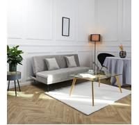 Canapé - Home Deco Factory - Diane - Convertible - Gris