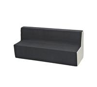 Velinda Canapé, Sofa, lit, Meubles Chambre d'enfant, Jeu Confort Repos (Couleur: Gris-Beige)